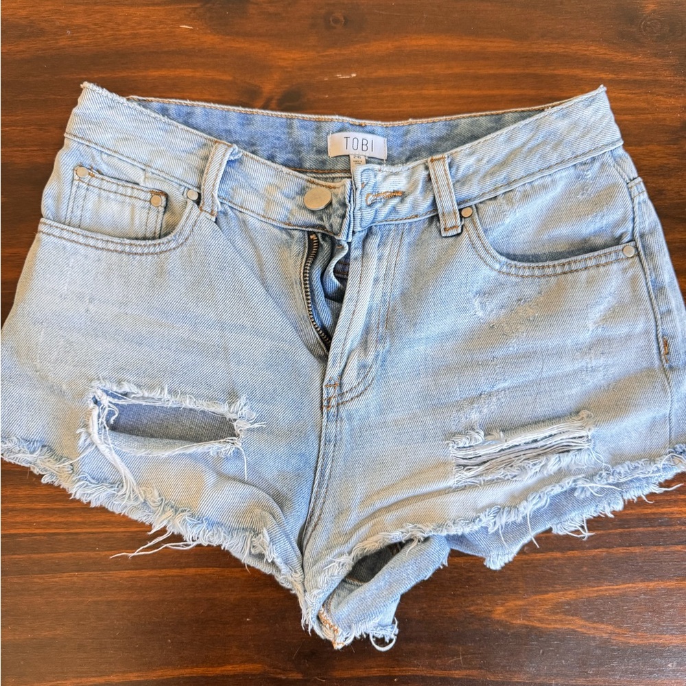 Jean shorts